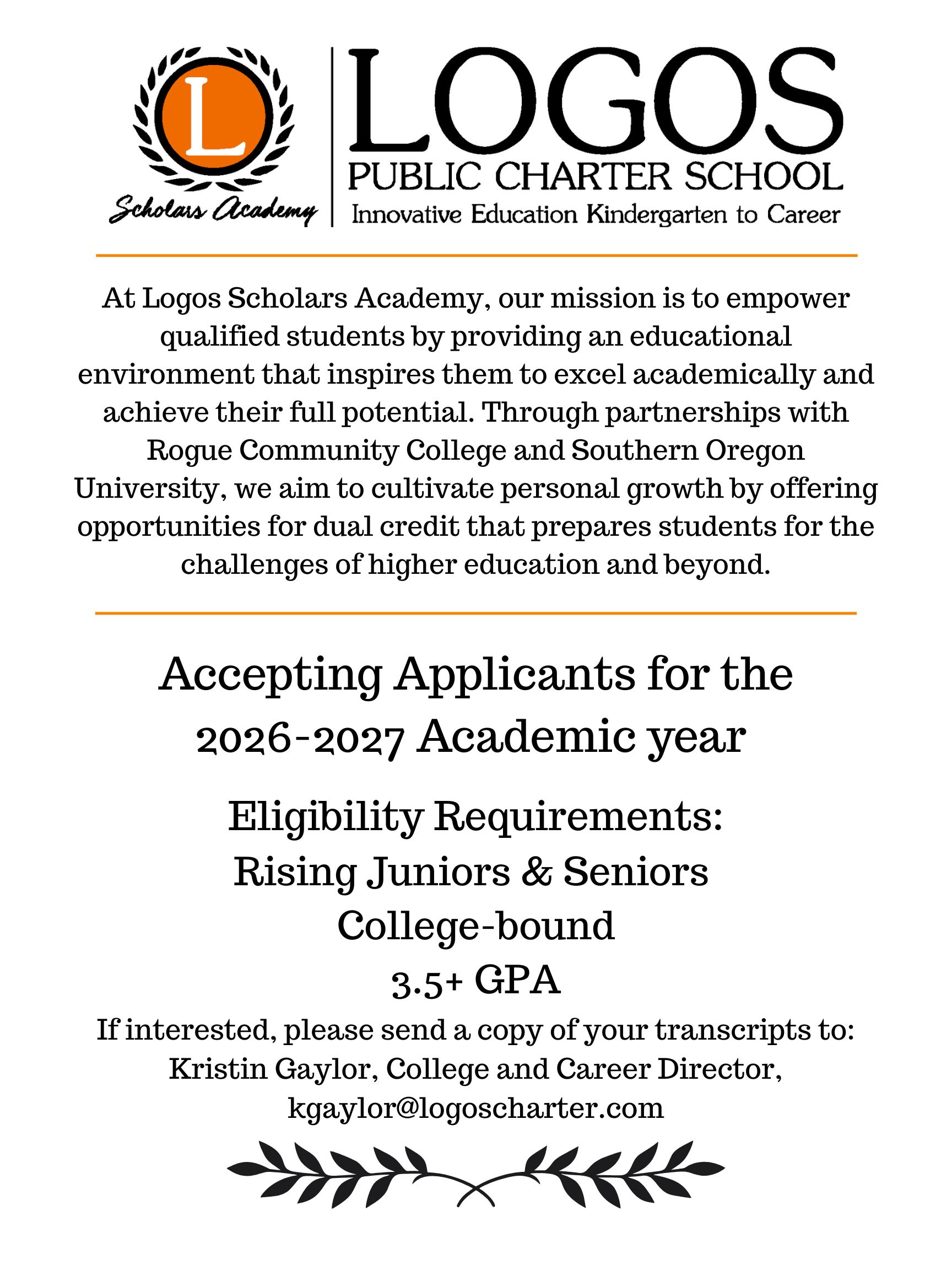 LSA Recruitment Flyer